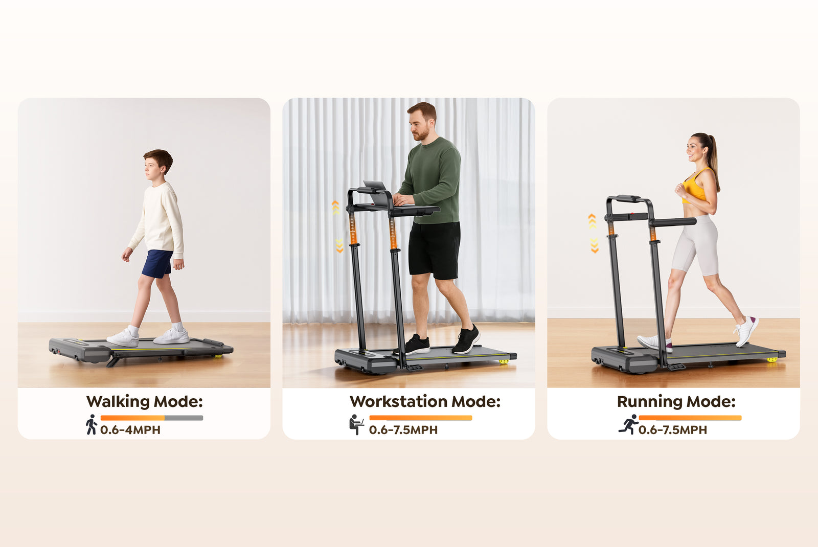 Walk, Work, or Run Your Way