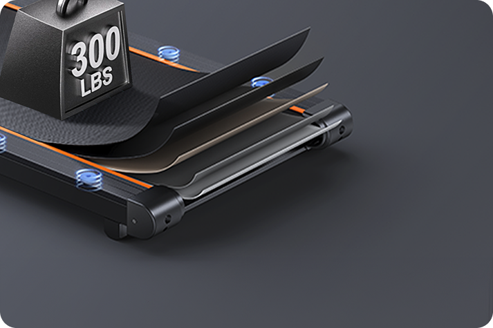 Ultra-Stable 300 LBS Max Load for the Whole Family