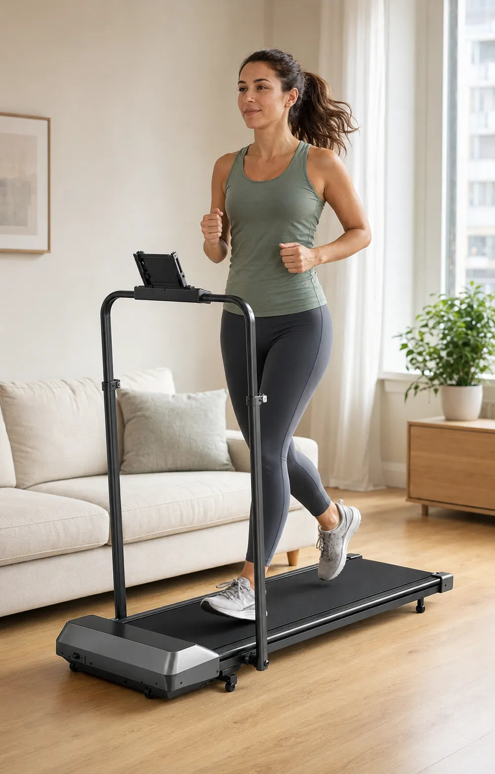 Walk, Jog & Save Space
