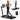 Acezoe 2 in 1 Folding Treadmills for Home Small Office