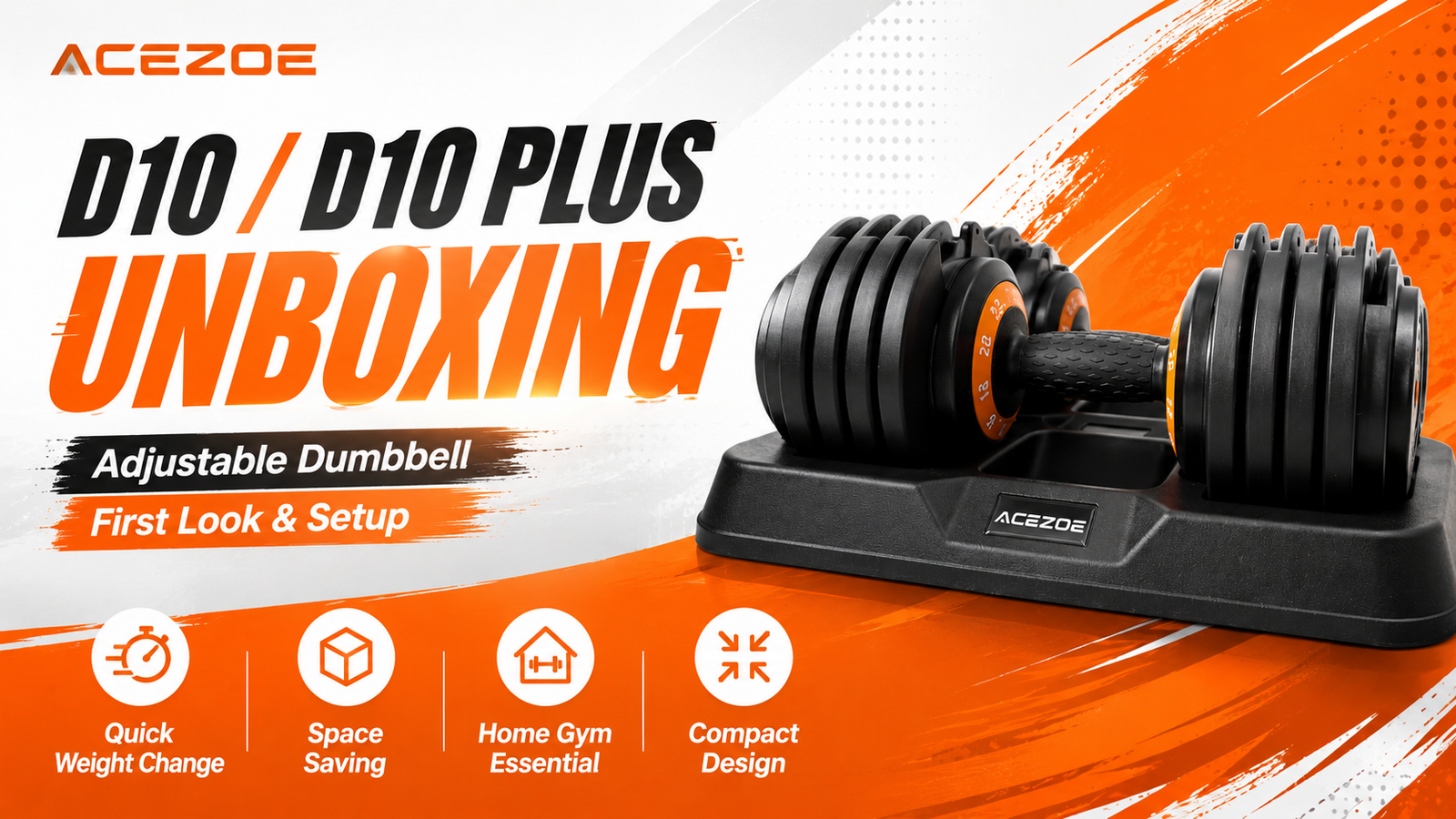 Acezoe P10 2 in 1 foldable treadmill