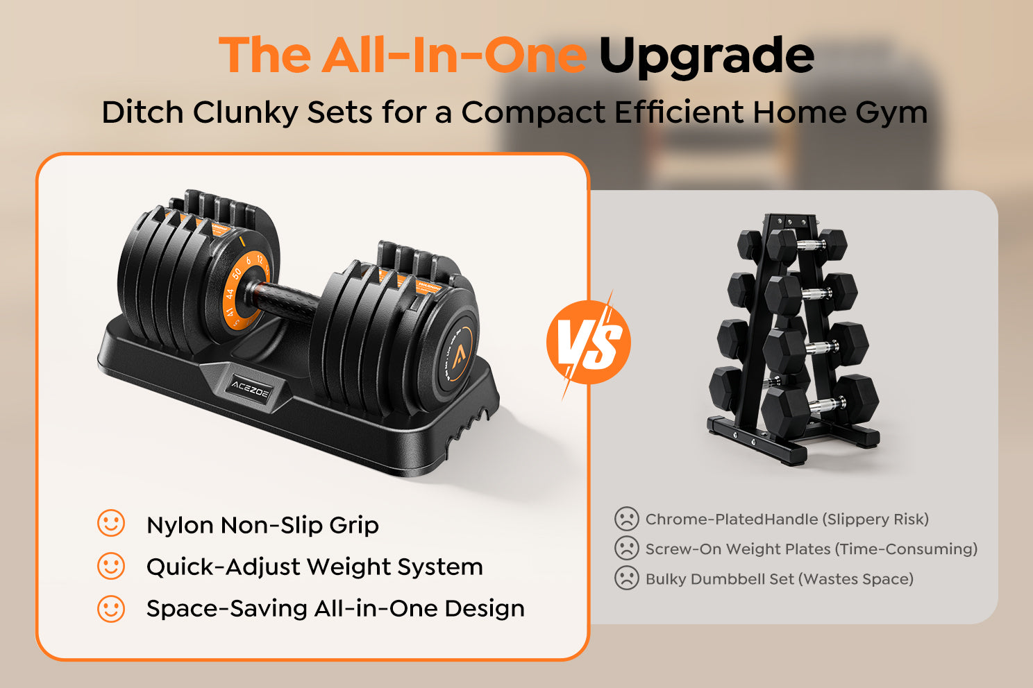 Upgrade From Clunky Dumbbells