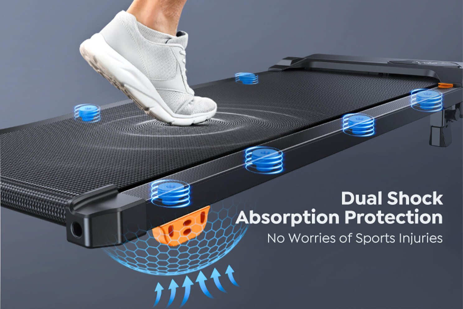 Shock Absorption: Run on Clouds