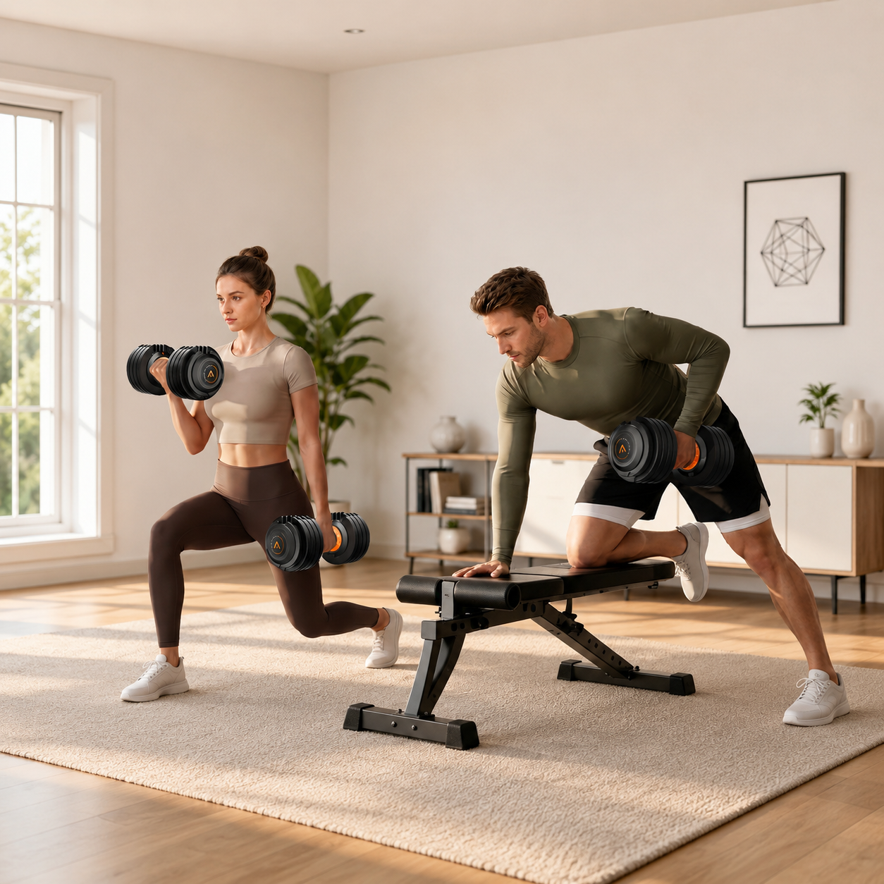 Acezoe D10 / D10 Plus Adjustable Dumbbell Pair