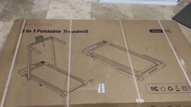 Acezoe P10 2 in 1 Foldable Treadmill Review